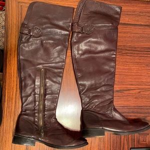 FRYE WOMEN'S SHIRLEY OVER THE KNEE RIDING BOOTS - ROUND TOE